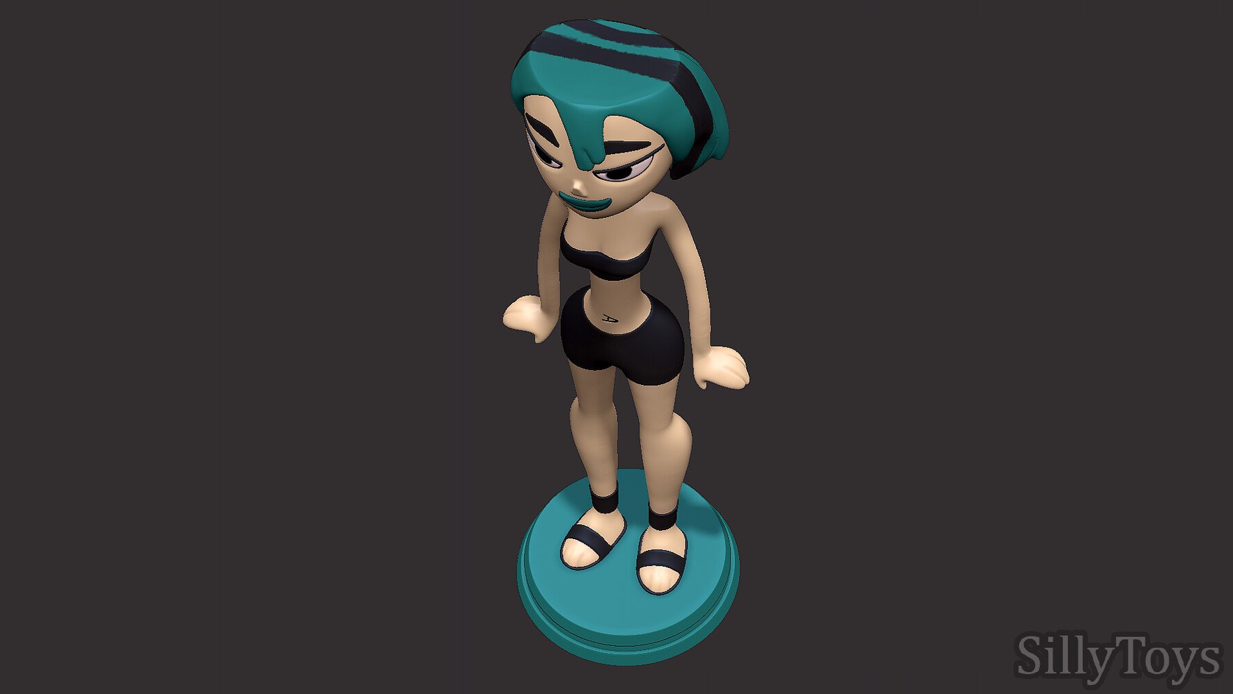 ArtStation - Gwen Swimsuit - Total Drama 3D print model | Resources