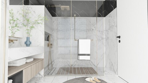 Modern Bathroom - 001