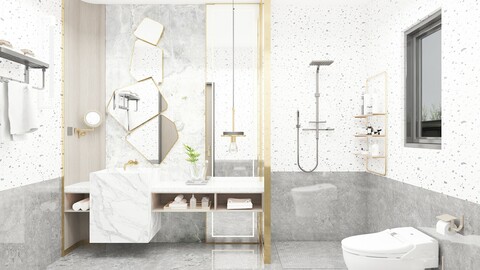 Modern Bathroom - 006