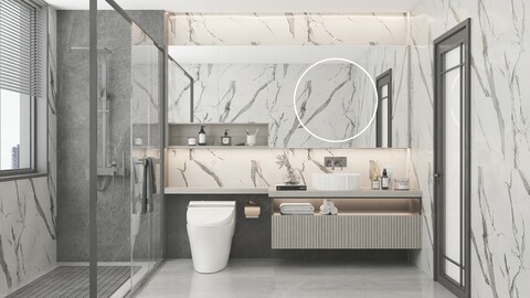 Modern Bathroom - 008