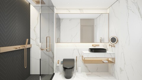 Modern Bathroom - 013