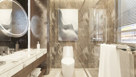Modern Bath Room - 016