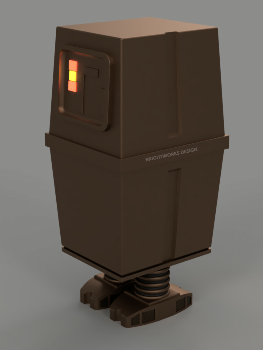 Gonky (Gonk Power Droid) 3D Print File