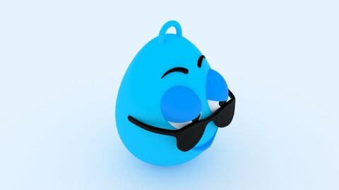 Cool Emoji Keychain