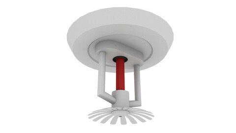 3D fire sprinkler model