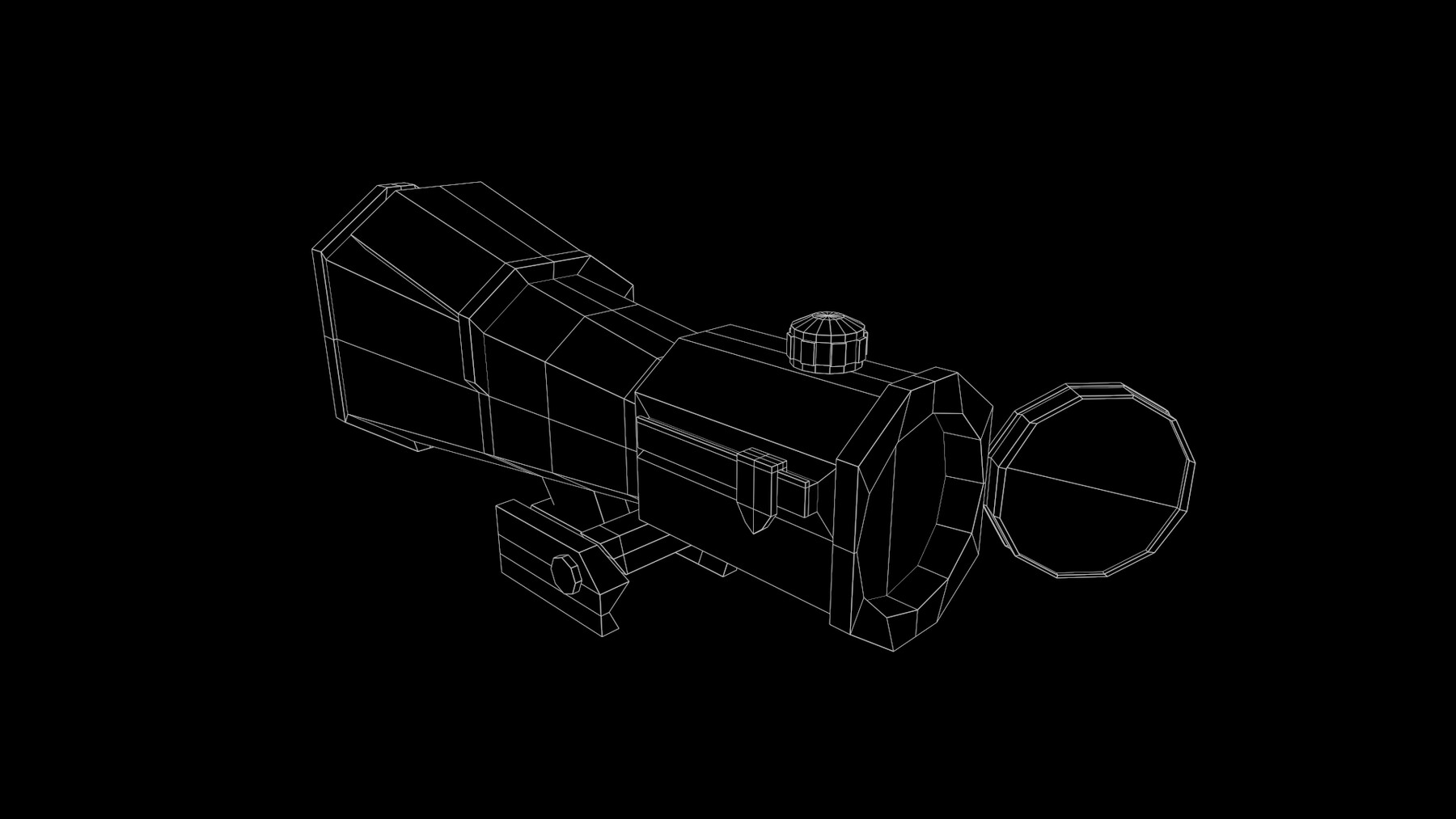 ArtStation - Low Poly Scope VR | Game Assets
