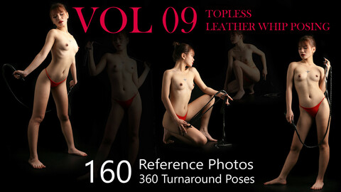TopLess Art - Female Posing Vol 09 - Reference Pictures
