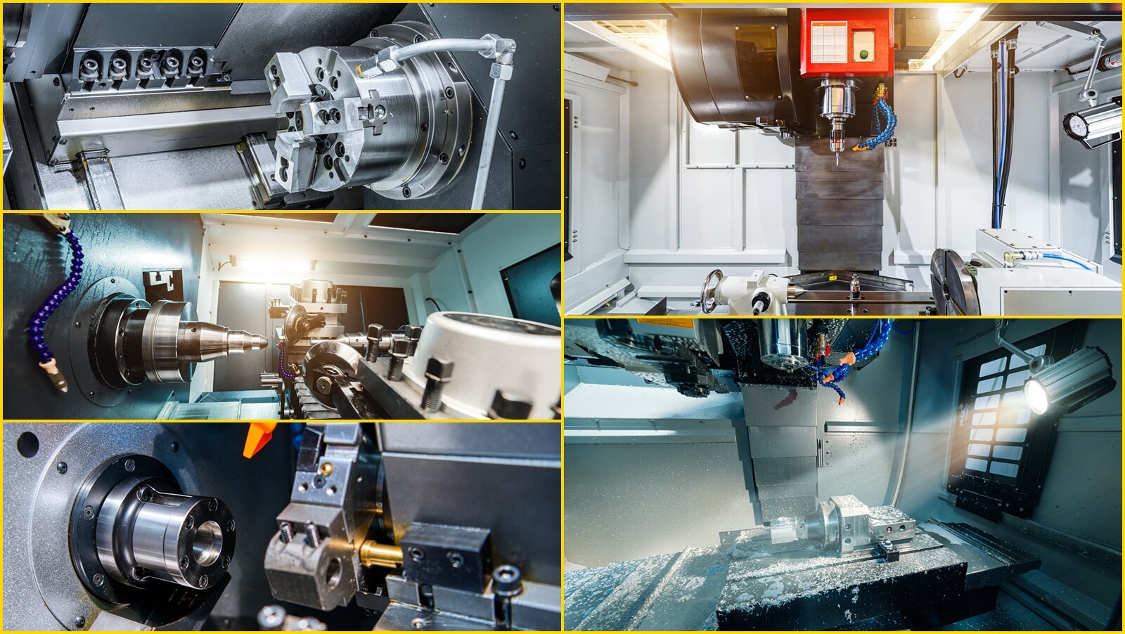 ArtStation 260+ Photos Metal cutting machines, workspace closeup