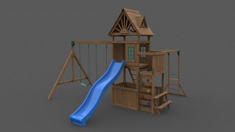 PBR Playground Jungle Gym 05