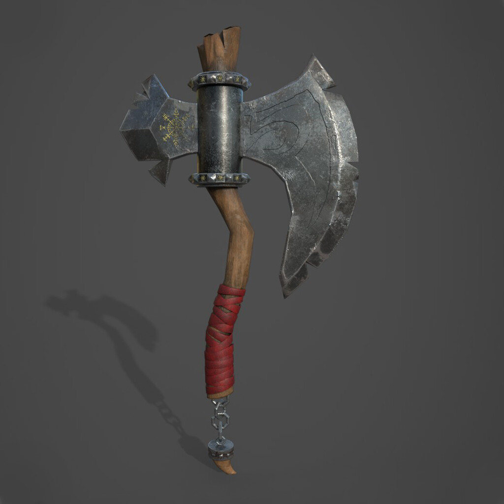 ArtStation - Axe 3d model