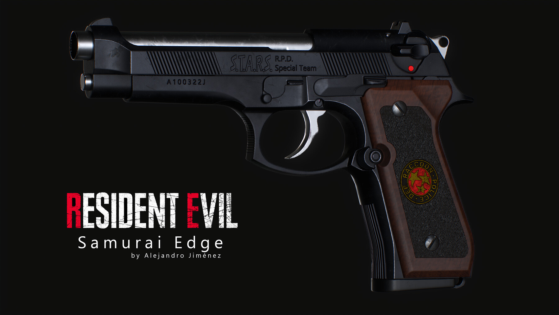 ArtStation Samurai Edge Resident Evil Game Assets