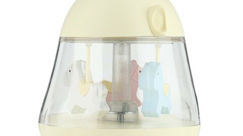 Chick Carousel Music Box Mood Lamp