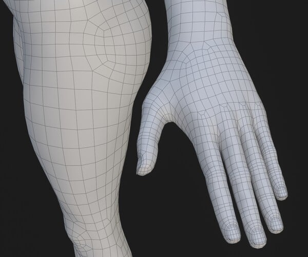 ArtStation - Female Base Mesh - Woman Girl Human Character | Resources