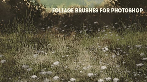Foliage brushes for Photoshop
