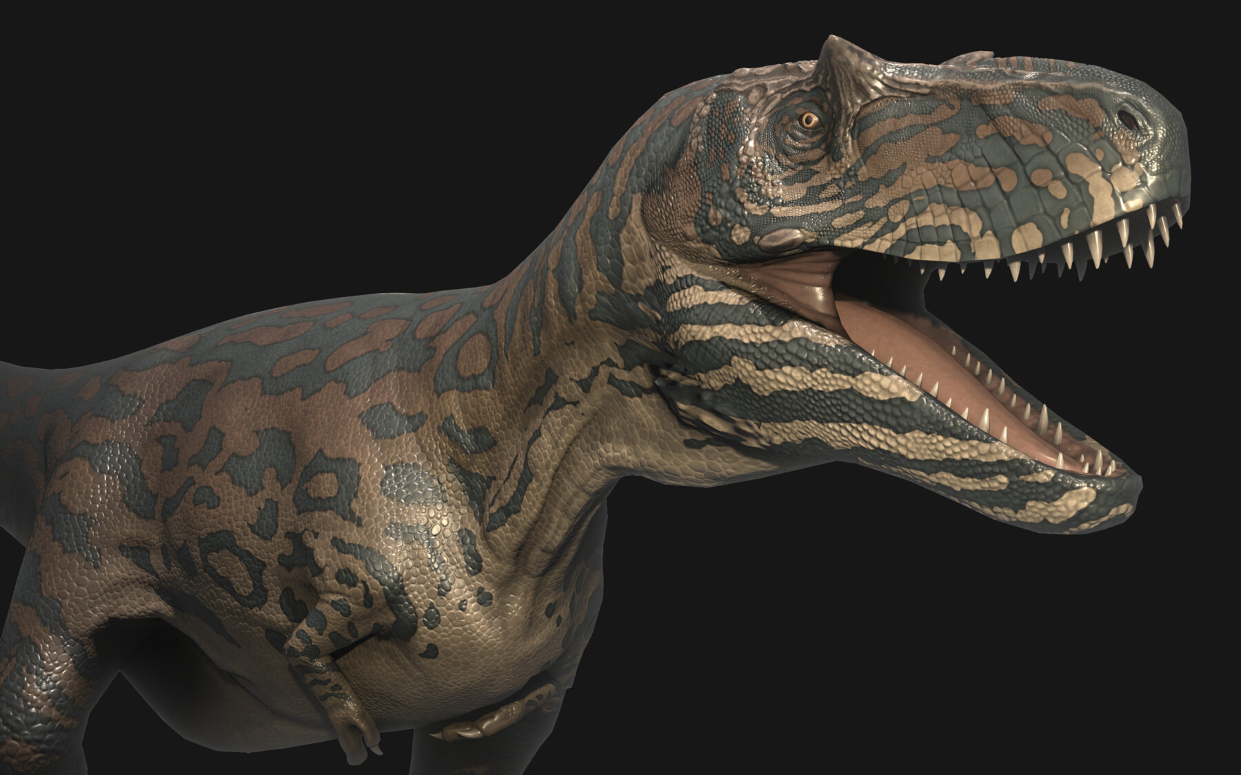 ArtStation - Albertosaurus Asset Pack | Game Assets