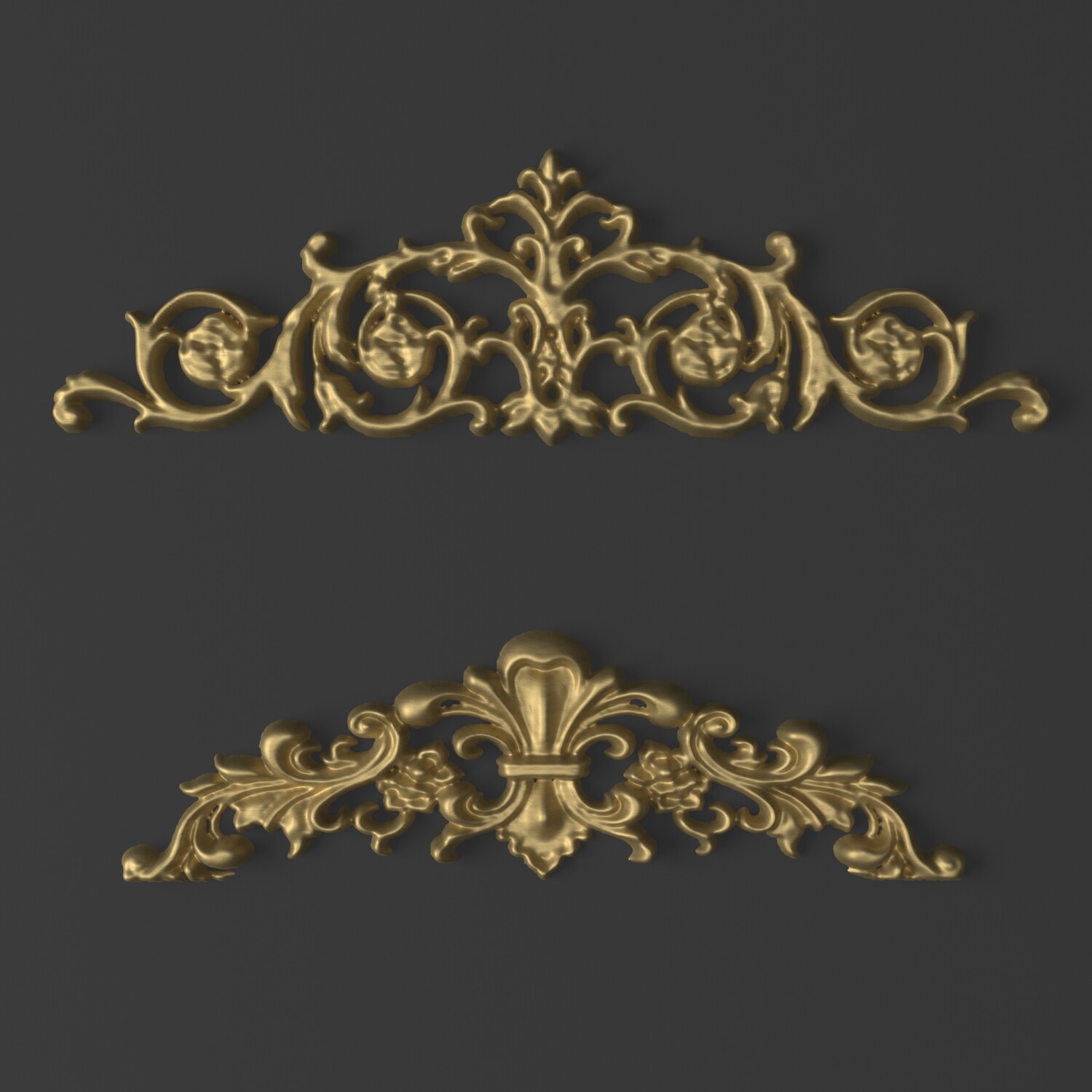 Artstation - Set Ornaments 02 