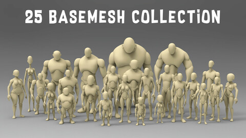 25 basemesh collection 1