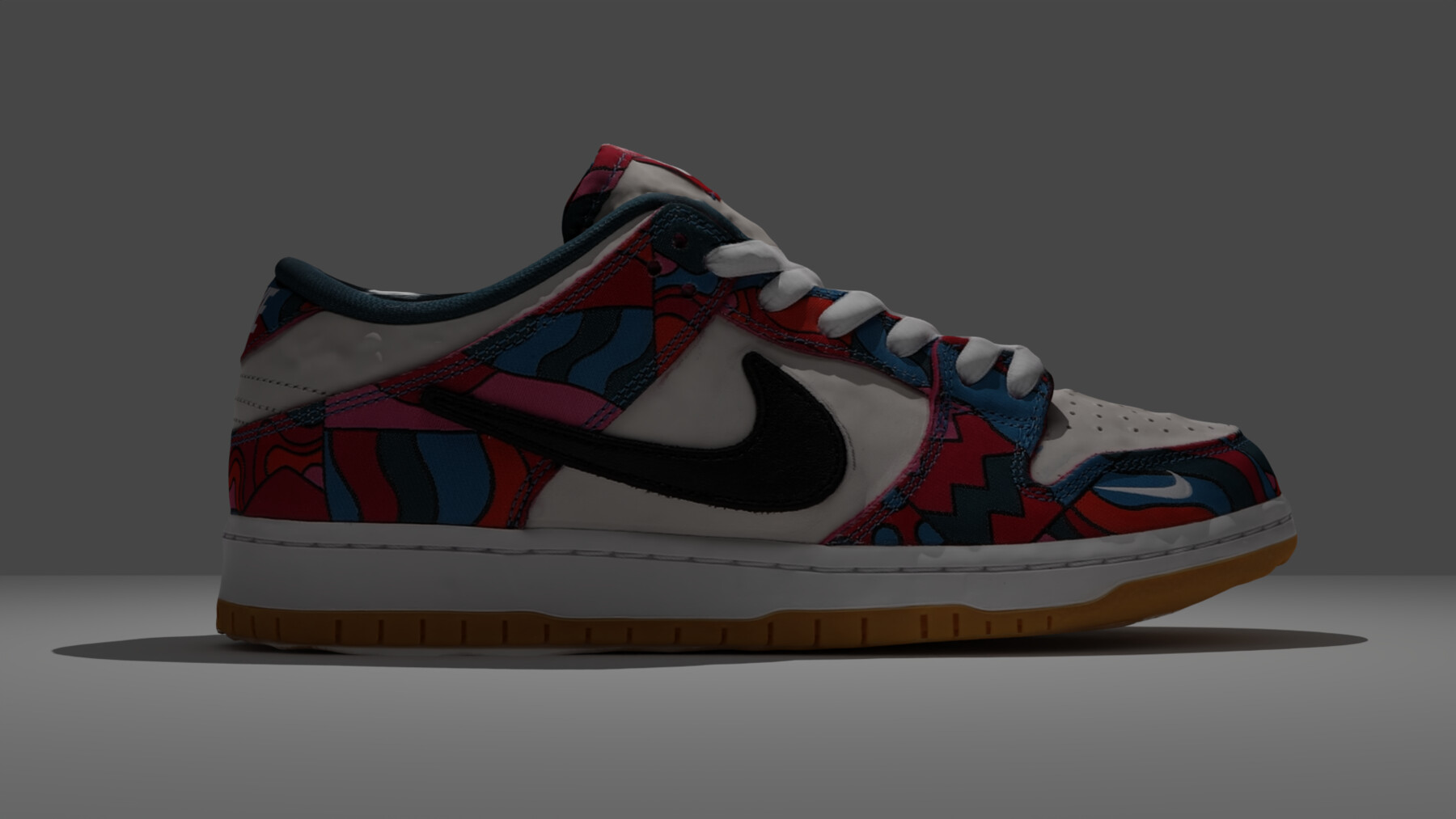 nike sb dunk low pro parra abstract art