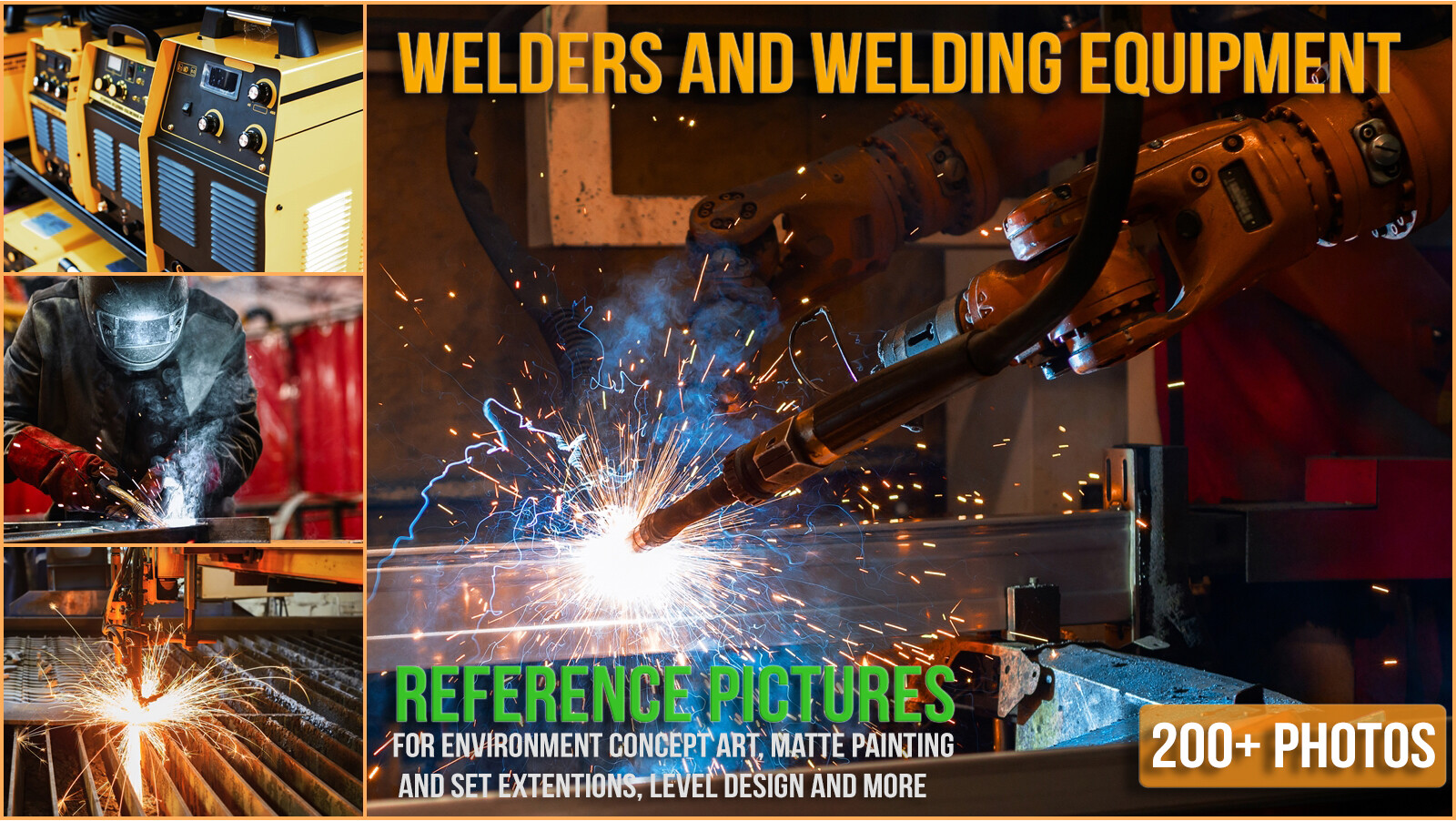 ArtStation - 200+ Photo Welders and welding equipment | Resources