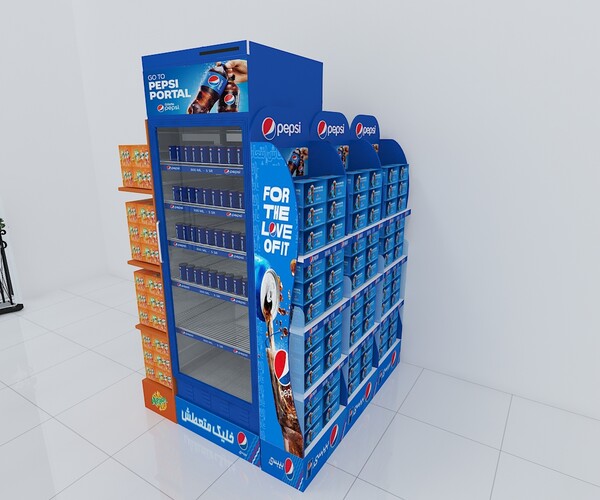 ArtStation - PEPSI STAND 2022-01 | Resources