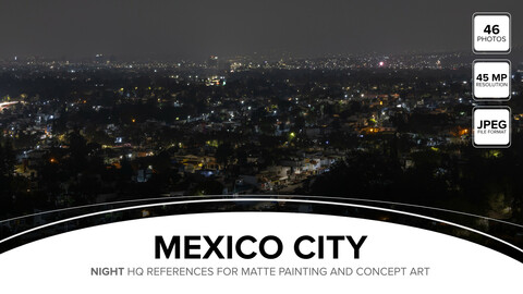 Mexico City Night Reference Pack 1