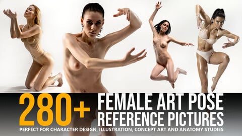 280+ Female Art Pose Reference Pictures