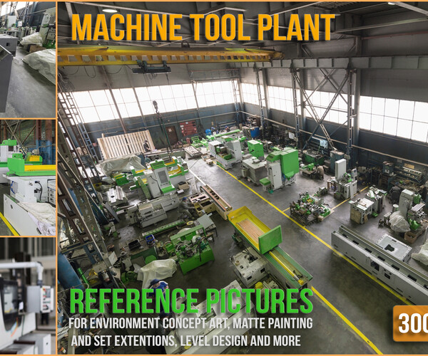 ArtStation 300+ Photos Machine tool plant Resources