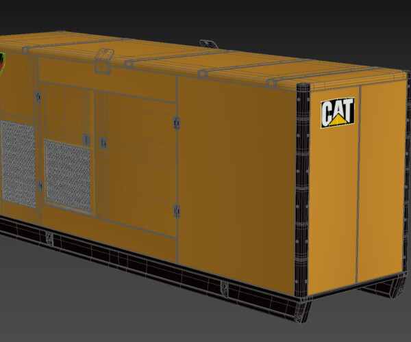 Artstation Diesel Generators 02 3d Model Resources 2026