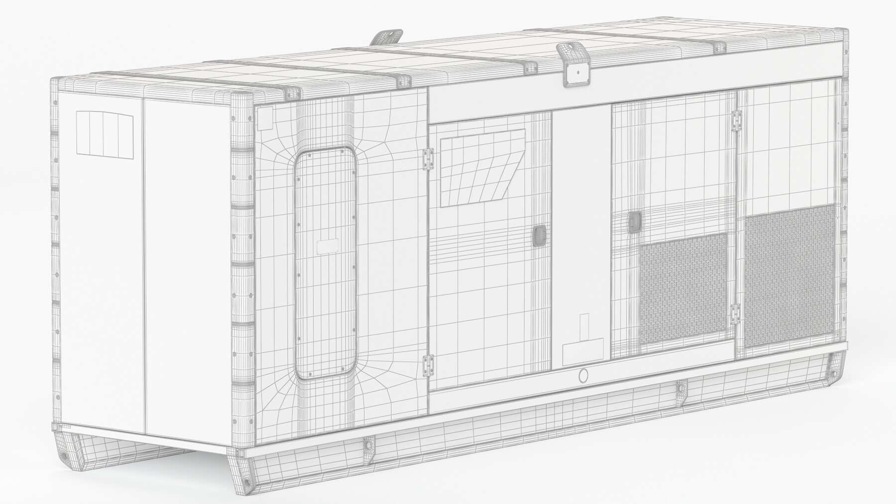 Artstation Diesel Generators 02 3d Model Resources 2745