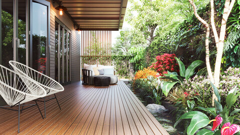 Exterior Best Garden Design