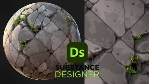 Stylized Cobblestone - Substance 3D Designer