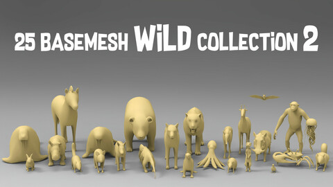 25 basemesh wild collection 2