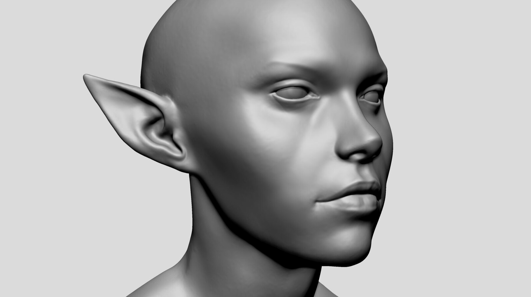 ArtStation - Elf Head 02 | Resources