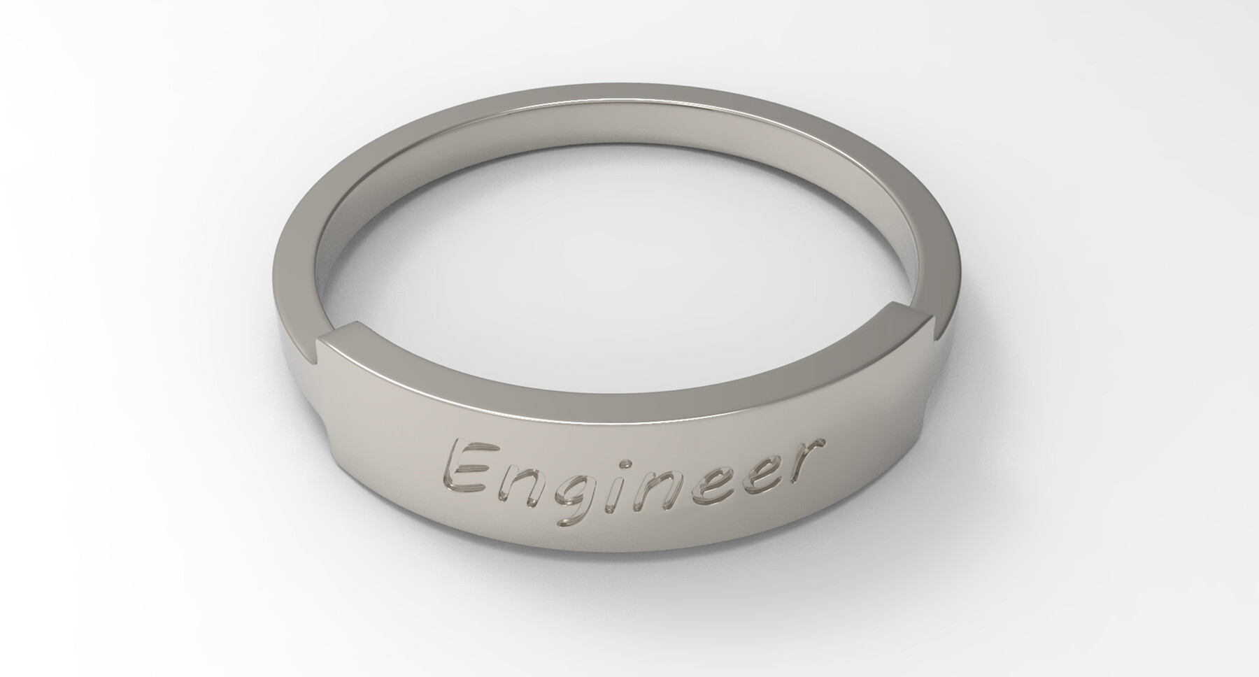 ArtStation Engineer Ring Female Platinum Resources