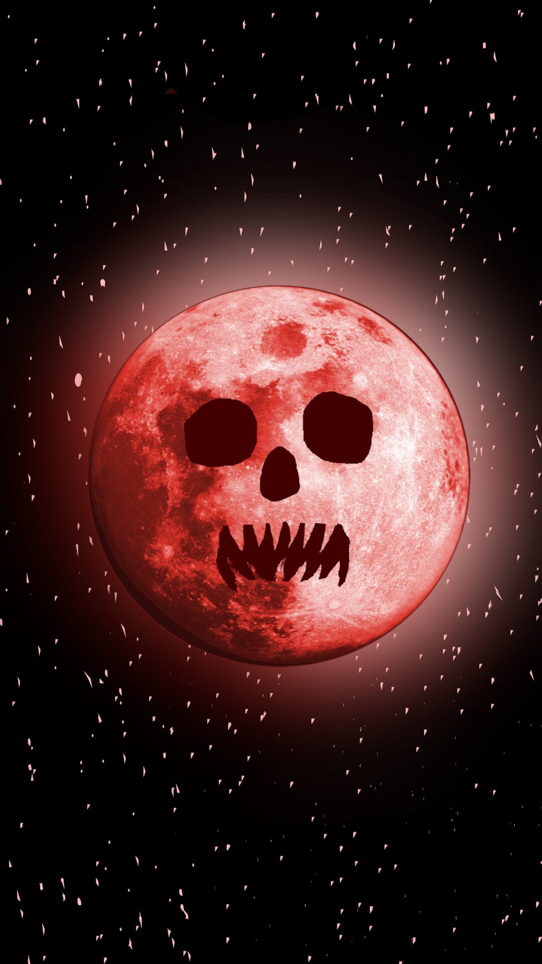 red moon wallpaper