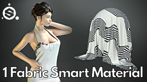 Female dress No.2 : 1 Fabric smart material