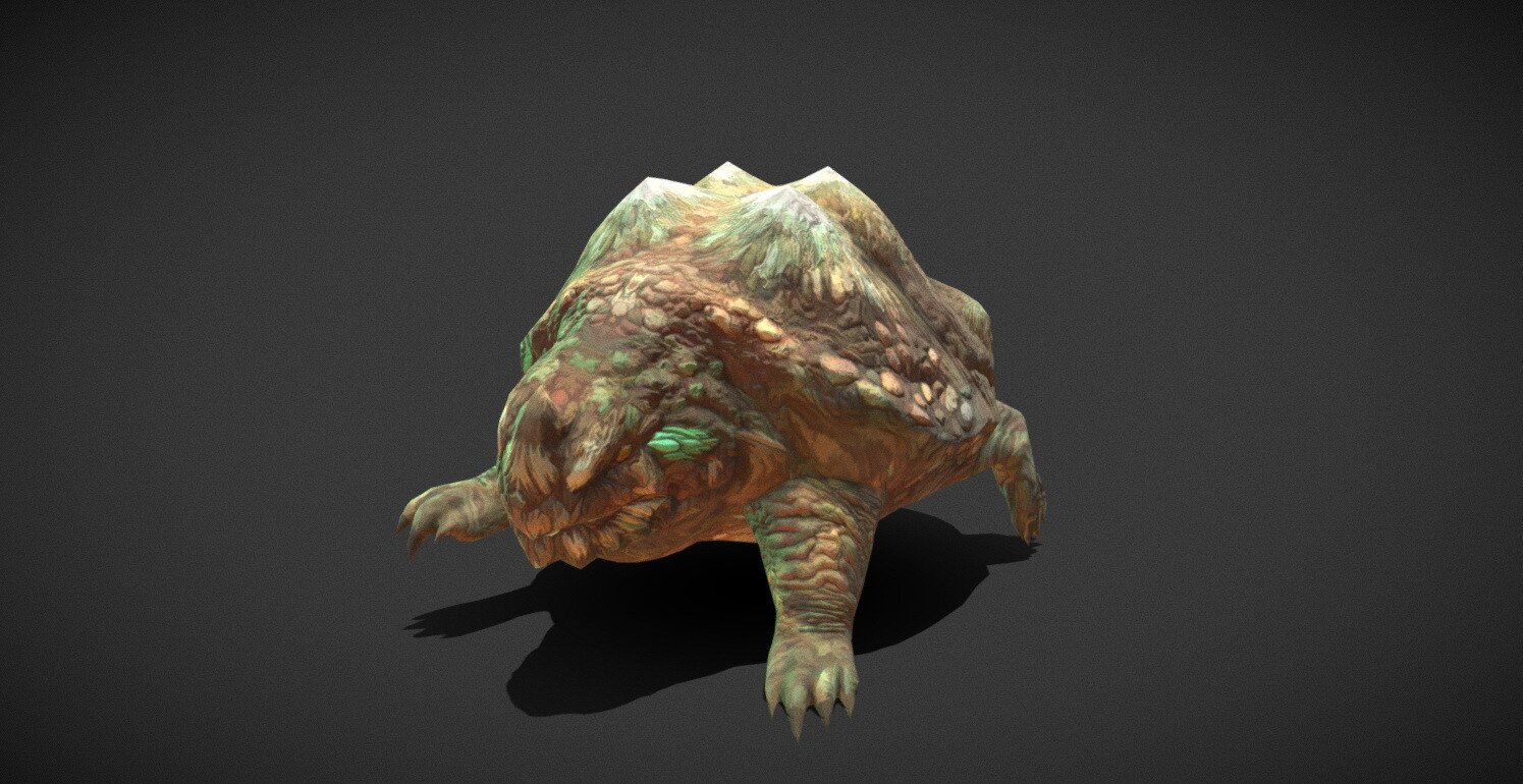 ArtStation - Fantasy Creature - Battle Turtles | Game Assets