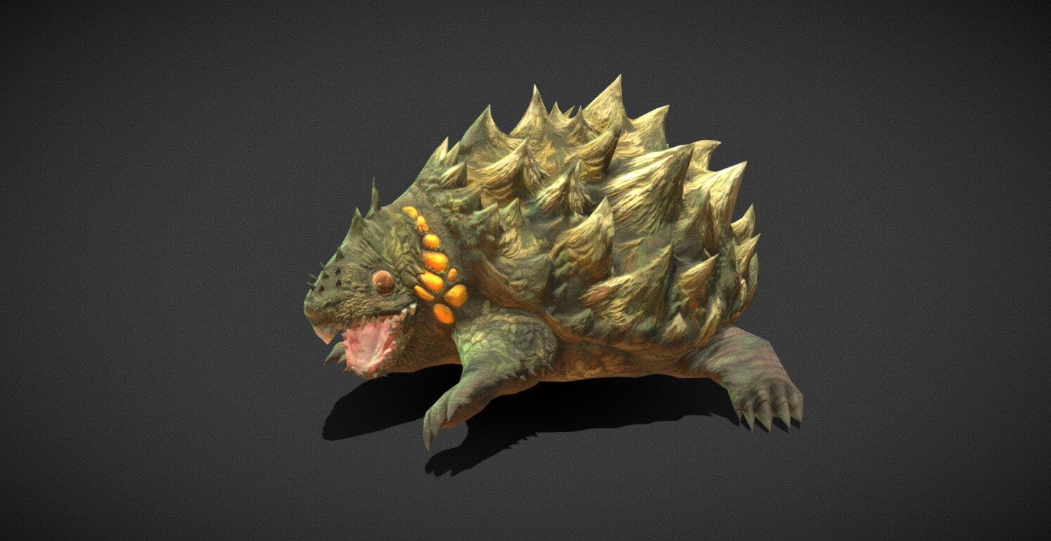 ArtStation - Fantasy Creature - Battle Turtles | Game Assets