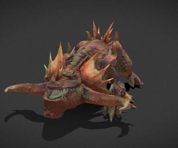 ArtStation - Fantasy Creature - Crocodile | Game Assets