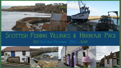 Scottish Fishing Villages and Harbours Pack