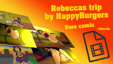 Rebecca's Trip by HappyBurgers (Vore Comic) + Full Video