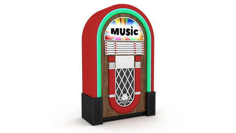 Juke Box 3D model