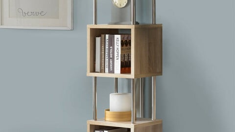 5 storage shelves