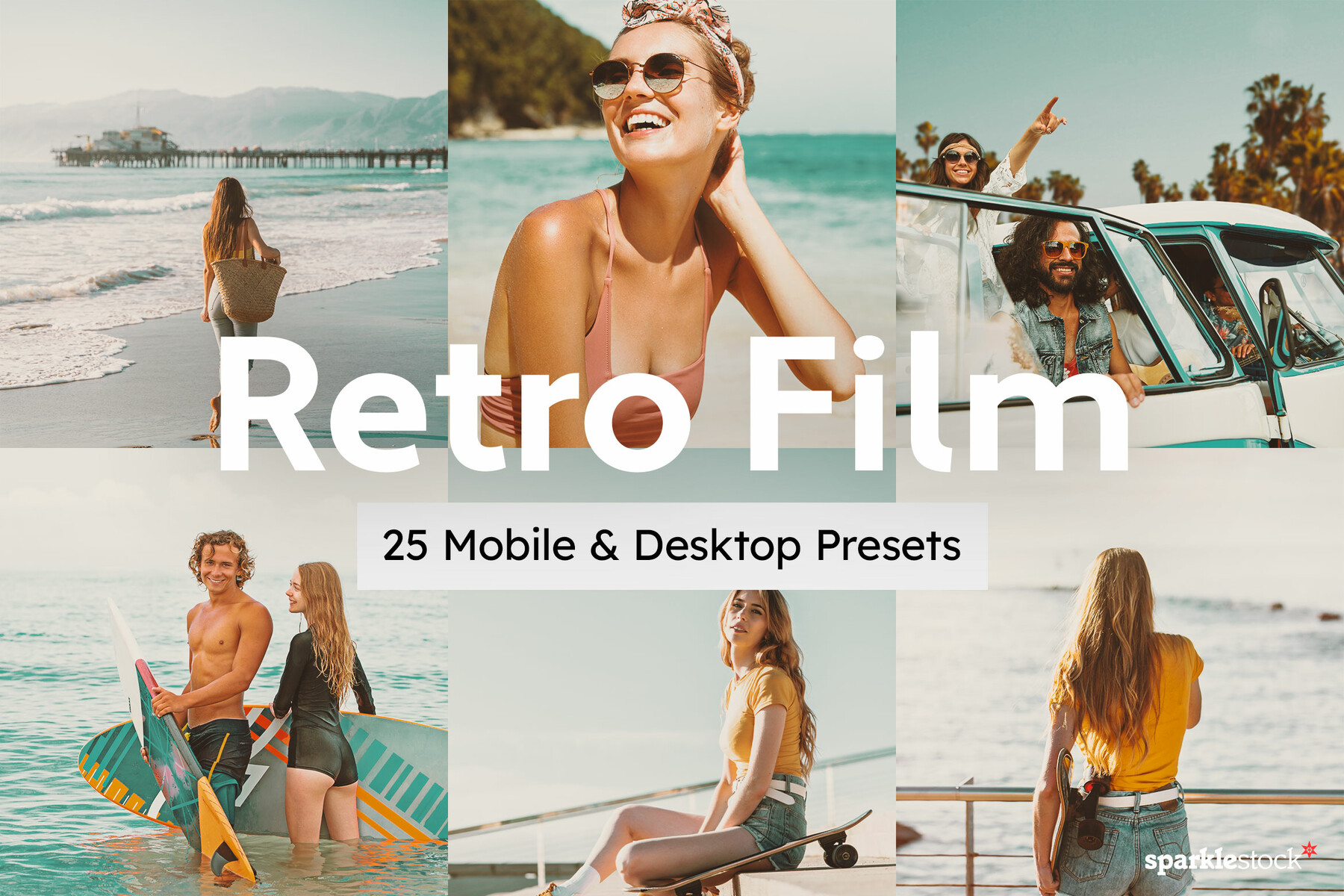 ArtStation 25 Retro Film LUTs & Lightroom Presets Resources
