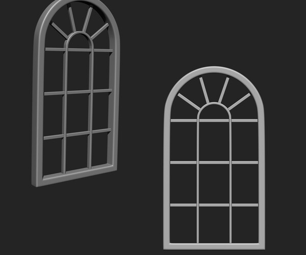 ArtStation - Wooden Window IMM Brush Pack 21 in One | Brushes