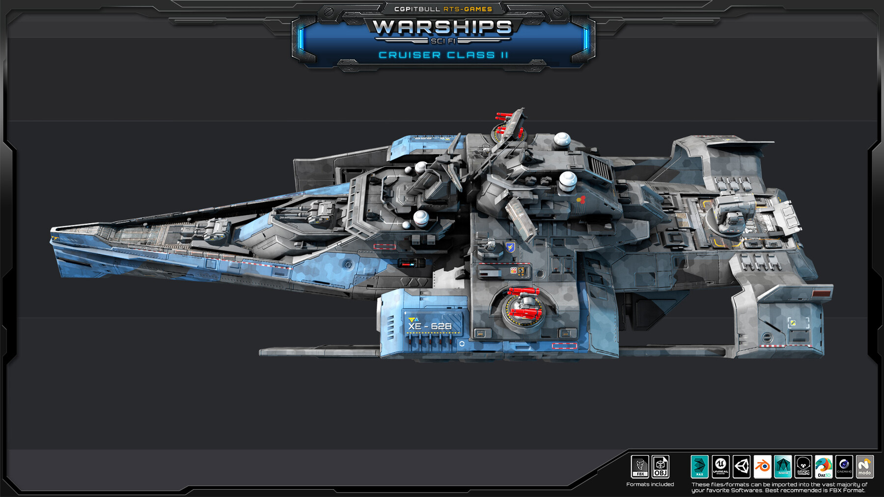 CGPitbull - GrafxBOX - RTS Games - Nakamura Destroyer - Class IV