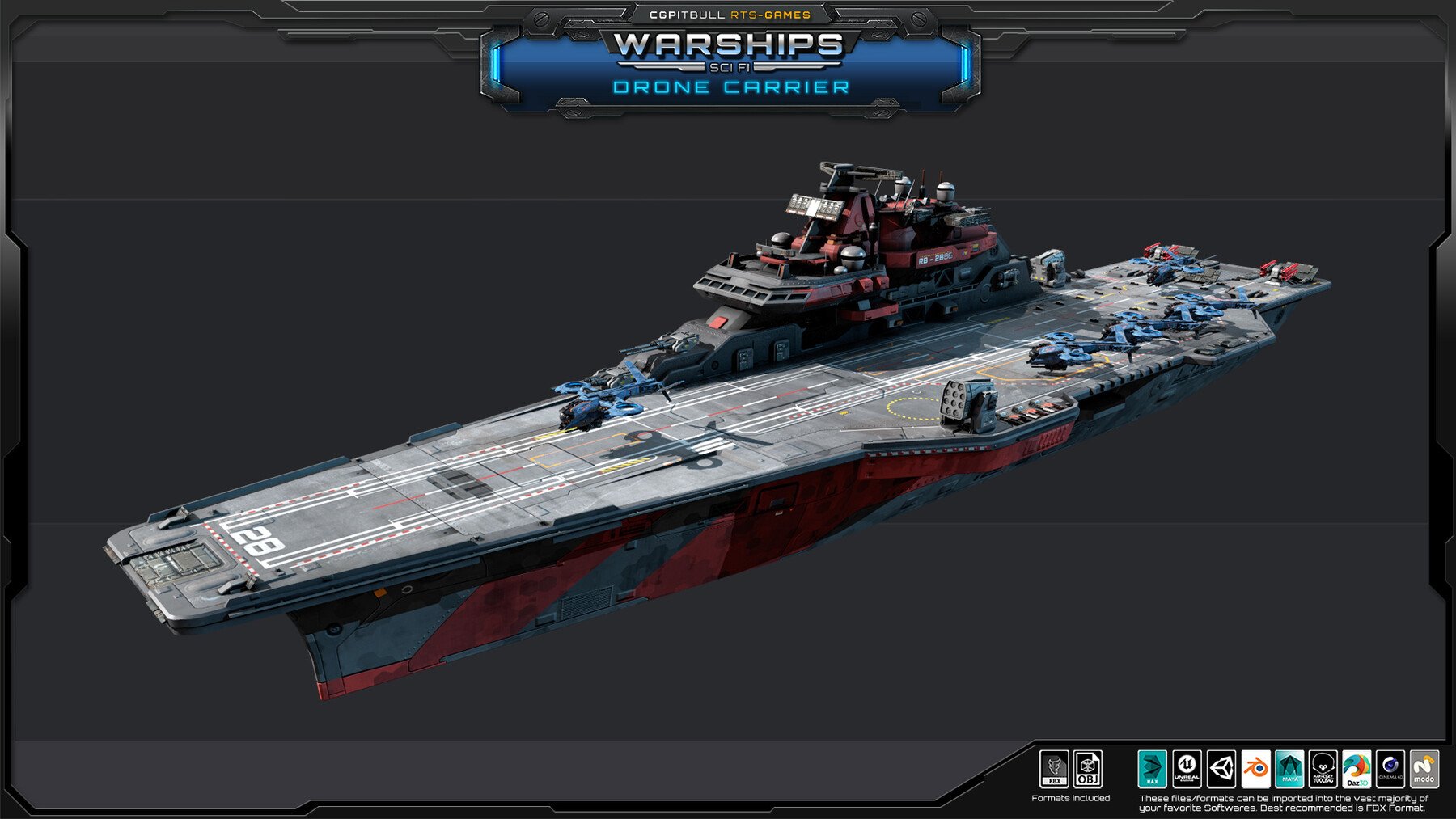 CGPitbull - GrafxBOX - RTS Games - Nakamura Destroyer - Class IV