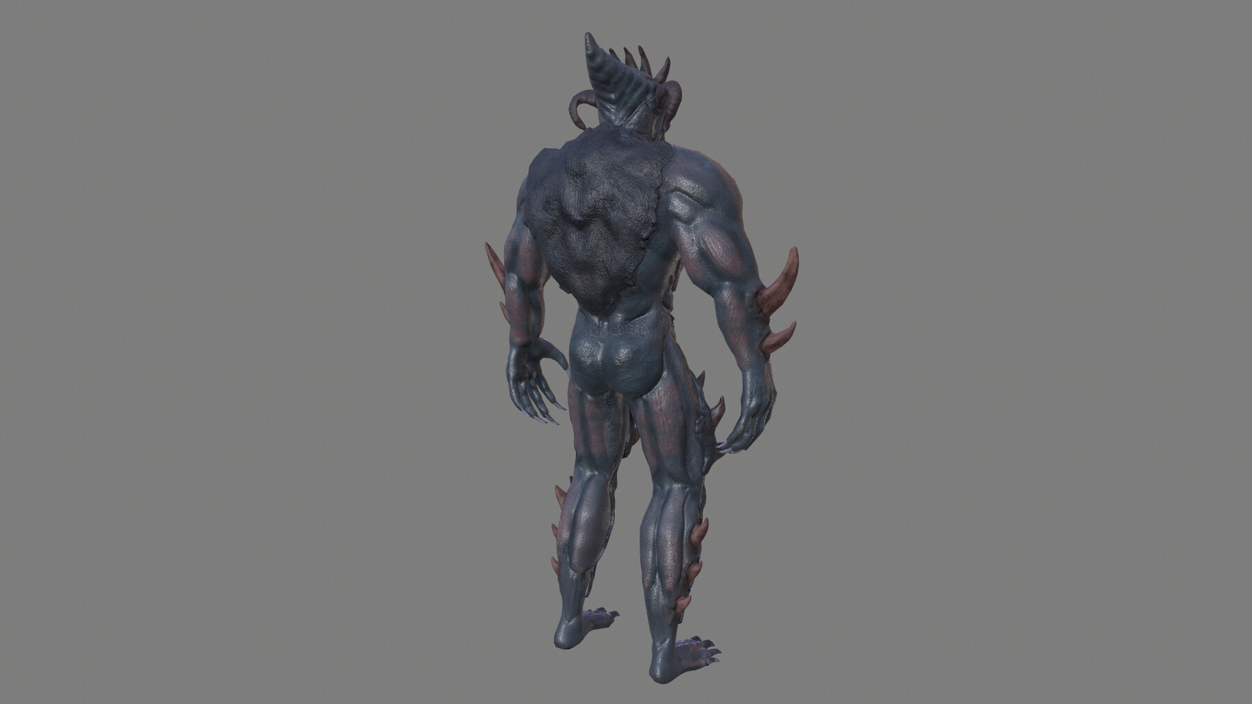 Mutant monster Low-poly 3D model - TurboSquid 2105295