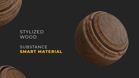 Stylized wood substance smart material 2