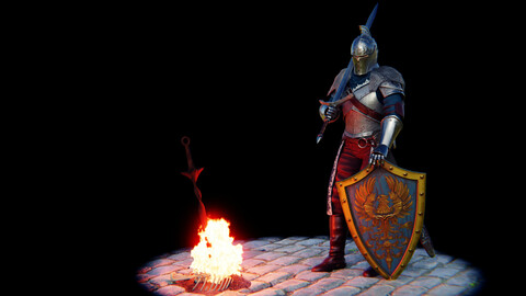 3D Printable Files - Faraam Knight armor from Dark Souls